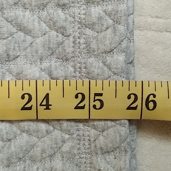 TALBOTS Quilted Jacquard Pullover - Lurex XLp - Picture 11 of 13